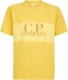 C.P. Company Jersey T-shirt met Tie-Dye-logo Yellow Heren - Thumbnail 1