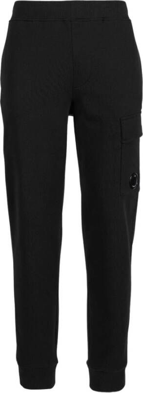 C.P. Company Diagonaal verhoogde broek Zwart Heren