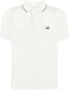 C.P. Company Klassiek Polo Shirt White Heren - Thumbnail 1