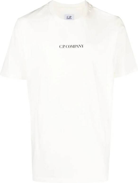 C.P. Company Klassieke Collectie T-shirts en Polos Wit Heren