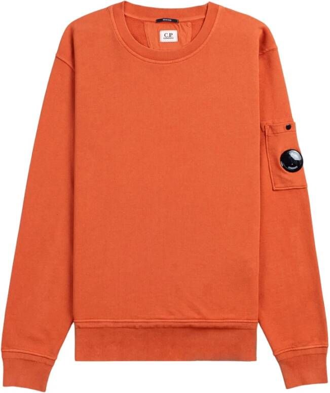C.P. Company Koele & Stijlvolle Sweatshirt Orange Heren