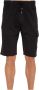 C.P. Company Zwarte Lange Katoenen Shorts met Elastische Taille Zwart Heren - Thumbnail 5
