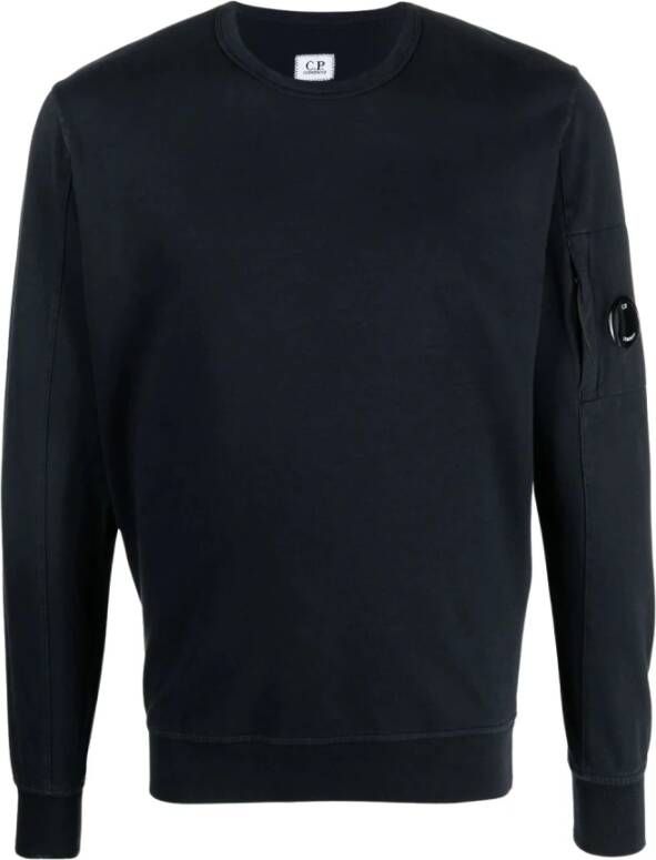 C.P. Company Lens Detail Sweatshirt Blauw Heren