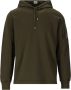 C.P. Company Licht Fleece Militair Groene Hoodie Groen Heren - Thumbnail 1