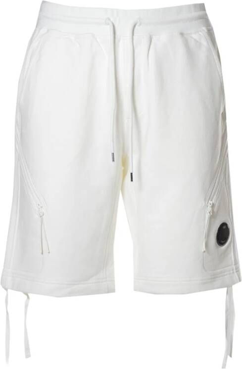 C.P. Company Lichte en natuurlijke witte shorts White Heren