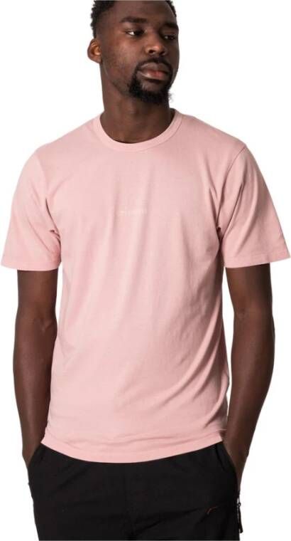 C.P. Company Lichtroze Katoenen T-Shirt voor Heren Roze Heren