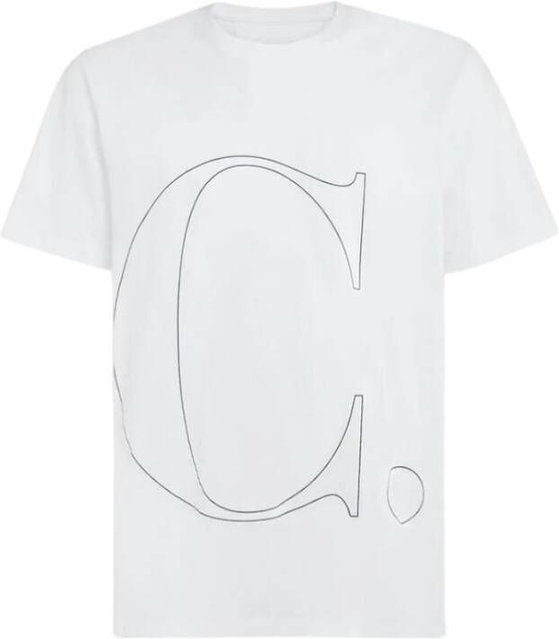 C.P. Company Elegante Heren T-shirts en Polos Collectie White Heren