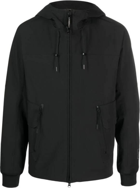 C.P. Company 999 Black Metropolis Series Metroshell Hooded Jacket Zwart Heren