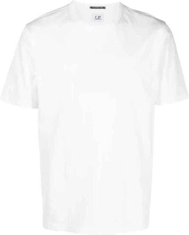 C.P. Company Metropolis Series Logo T-Shirt White Heren