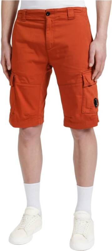 C.P. Company Moderne Bermuda-shorts voor heren Oranje Heren