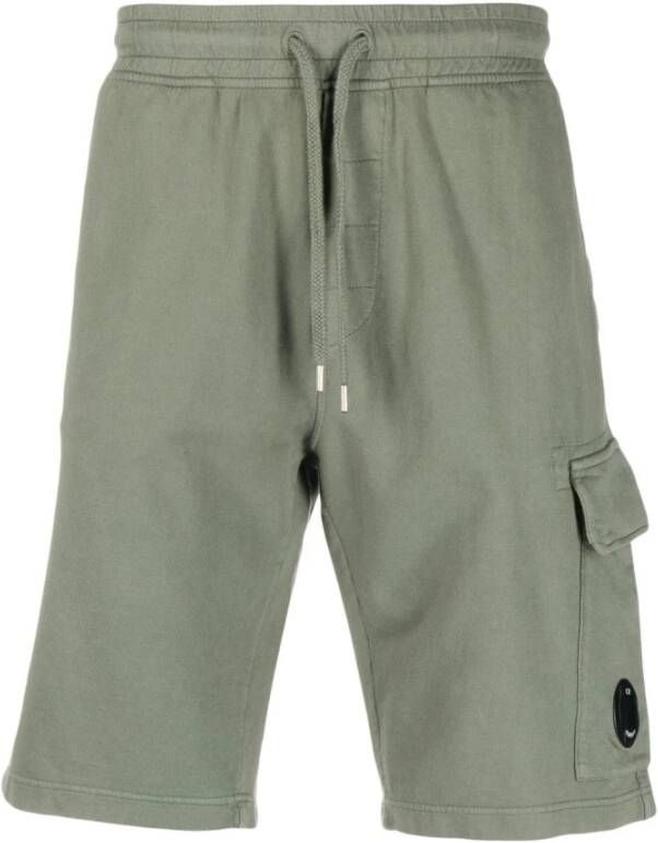 C.P. Company Moderne Cargo Shorts Groen Heren