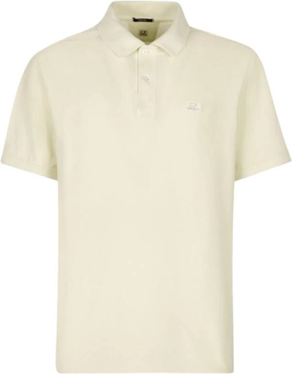 C.P. Company Polo Shirt Verhoog je casual stijl Geel Heren
