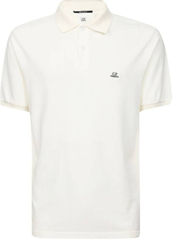 C.P. Company Polo Shirt Verhoog je dagelijkse outfit White Heren