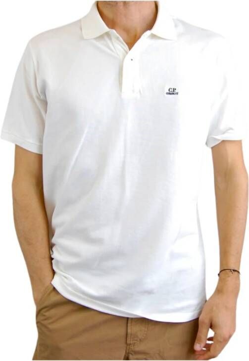 C.P. Company Polo Shirt Wit Heren