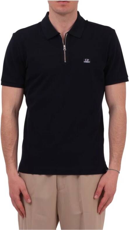 C.P. Company Polo Shirt Zwart Heren