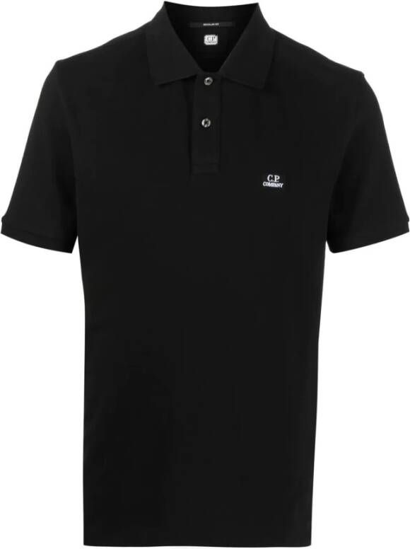 C.P. Company Polo Shirt Zwart Heren