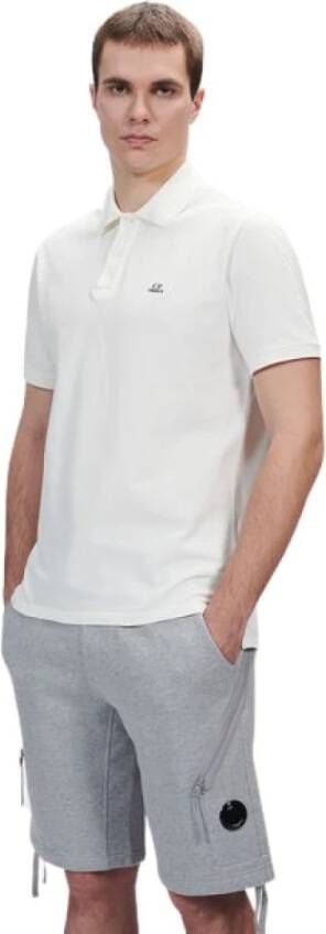 C.P. Company Polo Shirt White Heren