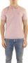 C.P. Company Heren Roze Polo Shirt met Uniek Tacting Piquit Design Roze Heren - Thumbnail 4