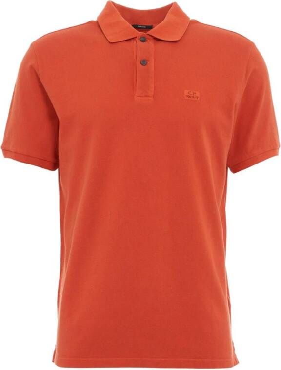 C.P. Company Polo Shirt Verhoog je stijl Orange Heren
