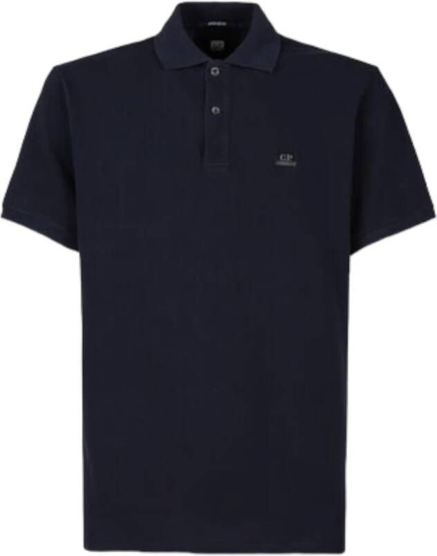 C.P. Company Total Eclipse Polo Shirt Blauw Heren