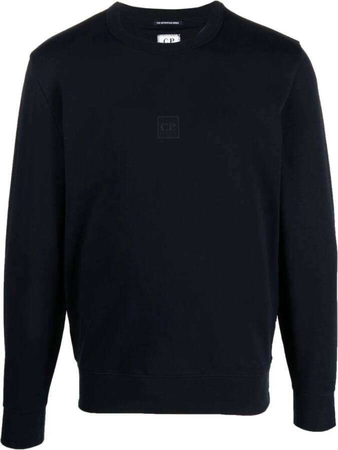 C.P. Company Upgrade je casual garderobe met stijlvolle sweatshirt Blauw Heren