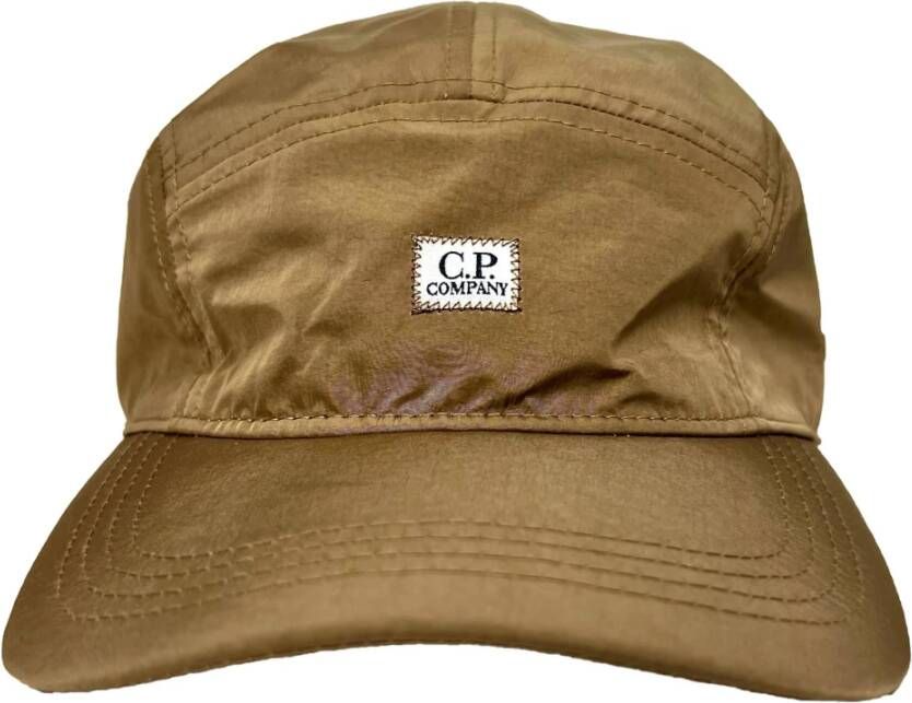C.P. Company Saharaoliv Baseball Cap Chrome-R Beige Heren