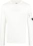 C.P. Company Sea Island Katoenen Sweatshirt White Heren - Thumbnail 1