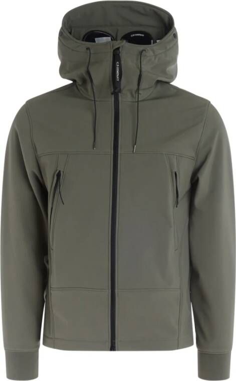 C.P. Company Shell-R Goggle Jas Groen Heren