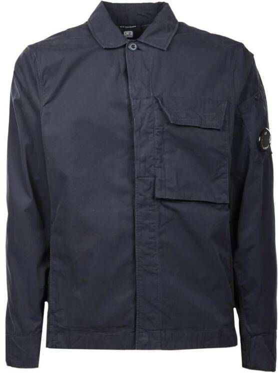 C.P. Company Stijlvolle Shirt voor Mannen Blue Heren
