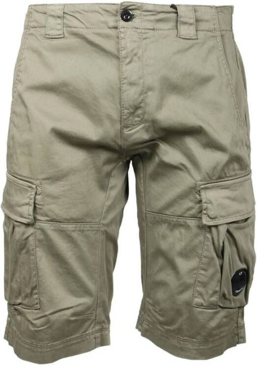 C.P. Company Casual Stretch Cargo Shorts Green Heren