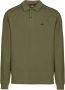 C.P. Company Slim Fit Polo Shirt met Lange Mouwen Groen Heren - Thumbnail 1