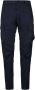 C.P. Company Slim Fit Tapered Broek Blauw Heren - Thumbnail 1