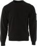 C.P. Company Zwart katoenen sweatshirt met ronde hals Zwart Heren - Thumbnail 1