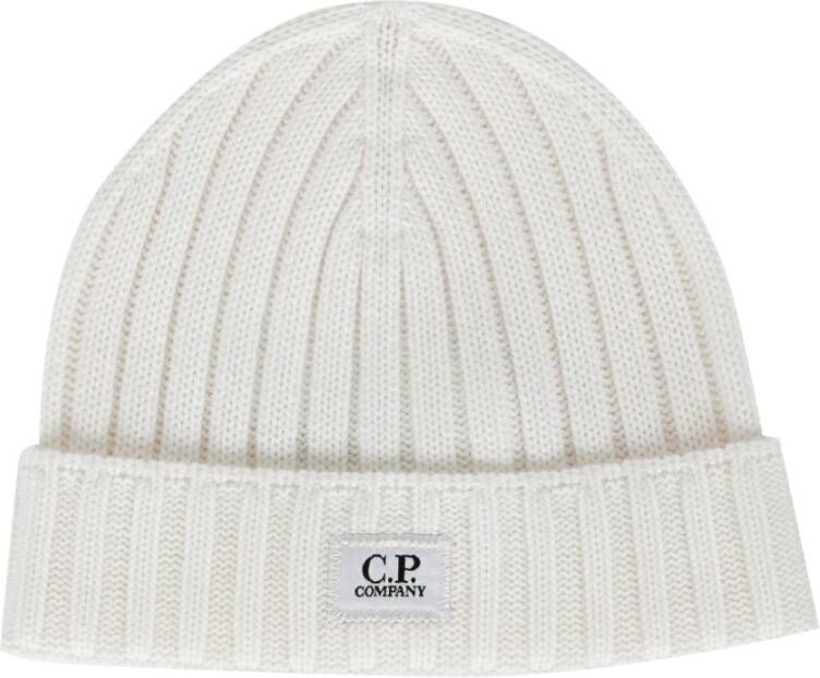 C.P. Company Stijlvolle witte hoed voor elke gelegenheid White Heren