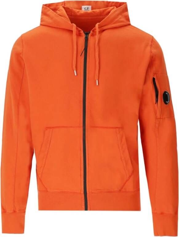C.P. Company Sweater met rits &; Hoodies Oranje Heren