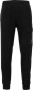 C.P. Company Luxe zwarte fleece sweatpants met diagonale textuur Black Heren - Thumbnail 1