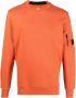 C.P. Company Comfortabele Crew Neck Sweatshirt Oranje Heren - Thumbnail 1