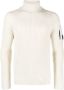C.P. Company Trui met hoge kraag raglanmouwen en ritssluiting White Heren - Thumbnail 1