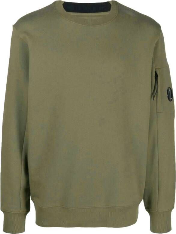 C.P. Company Comfortabele en stijlvolle sweatshirt Green Heren