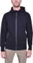 C.P. Company Diagonaal verhoogde fleece goggle hoodie Zwart Heren - Thumbnail 5