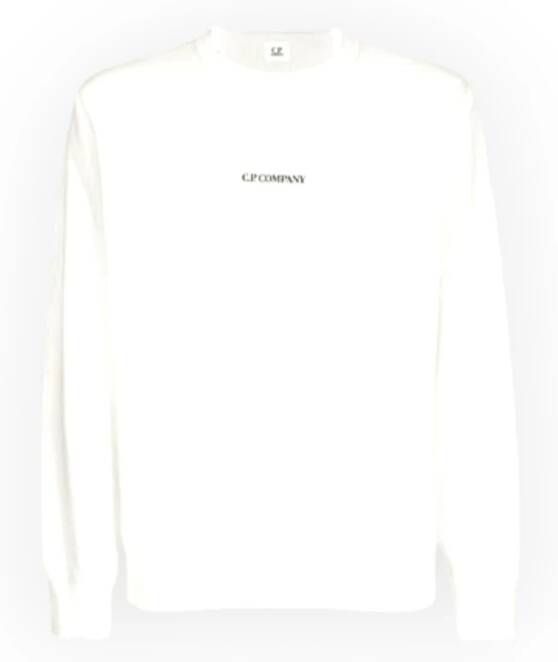 C.P. Company Witte Sweaters Blijf elegant en comfortabel White Heren