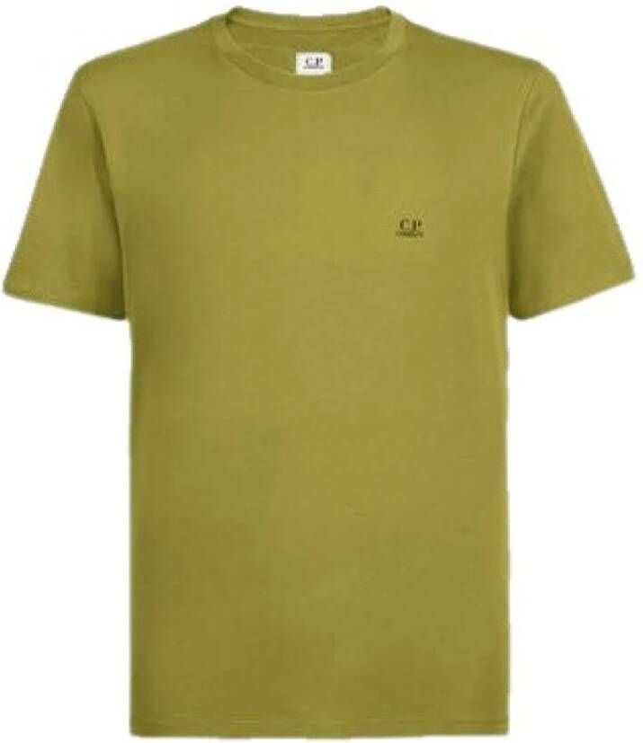 C.P. Company Groen T-shirt met korte mouwen voor heren Green Heren