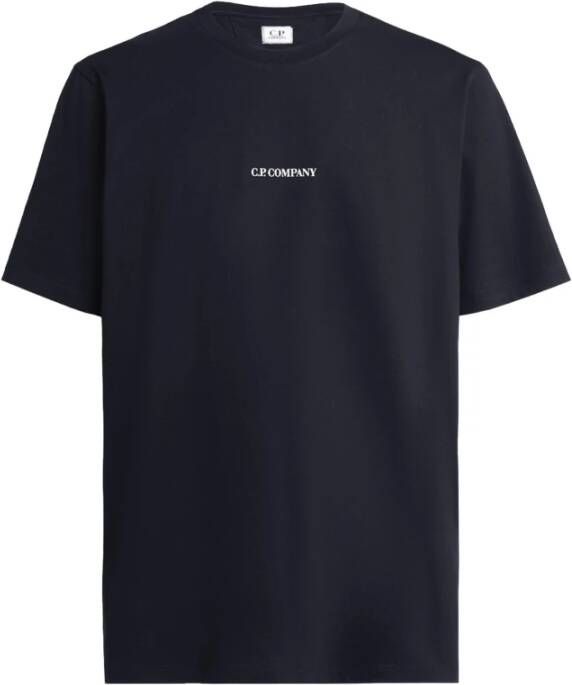 C.P. Company t-shirt blauw Blue Heren