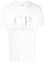 C.P. Company T-Shirt Klassieke Stijl White Heren - Thumbnail 1