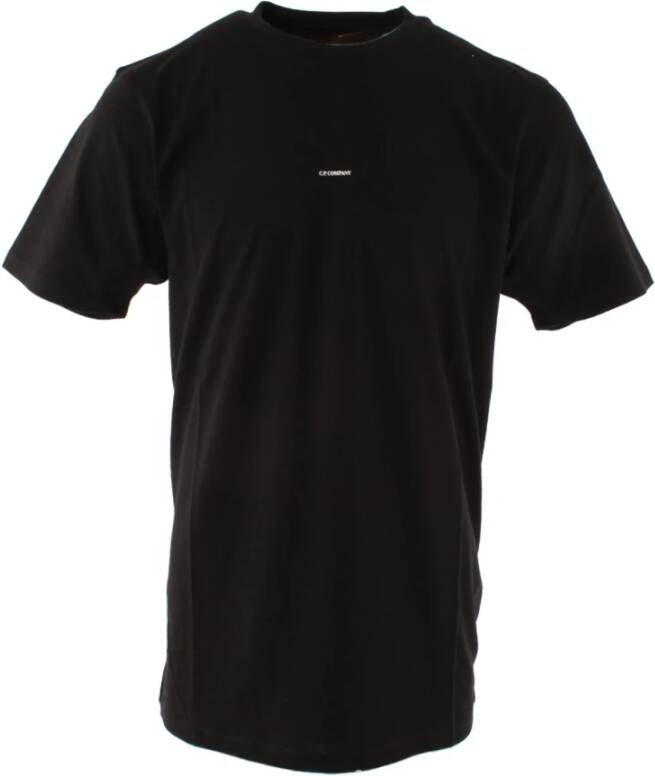 C.P. Company Zwart Katoenen T-Shirt met Art: 13cmts145A Design Zwart Heren