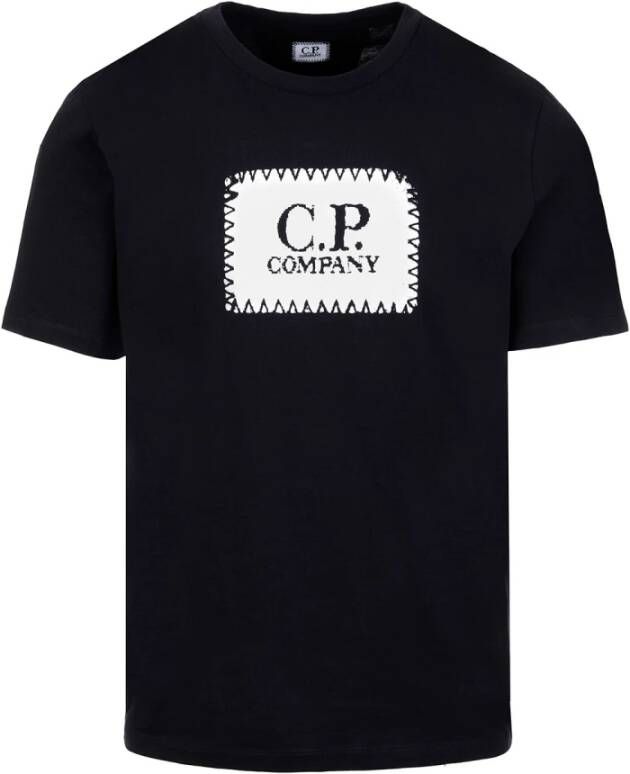 C.P. Company Casual Katoenen T-shirt Blue Heren