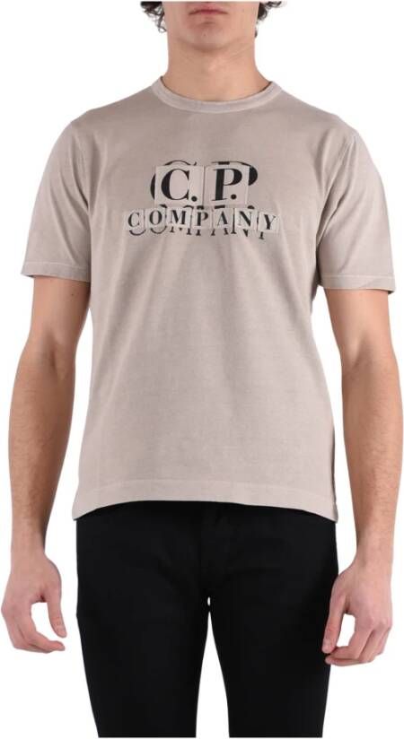 C.P. Company T-Shirts Grijs Heren