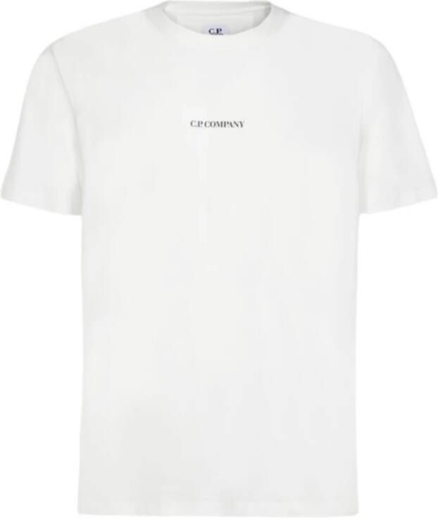 C.P. Company Logo T-Shirt Collectie White Heren