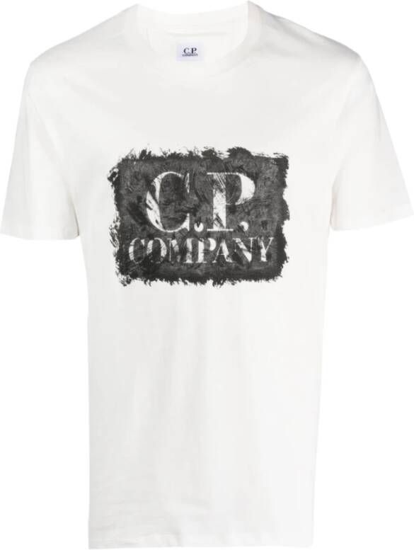 C.P. Company T-Shirts Wit Heren