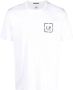 C.P. Company Metropolis Serie Wit Logo T-shirt White Heren - Thumbnail 1